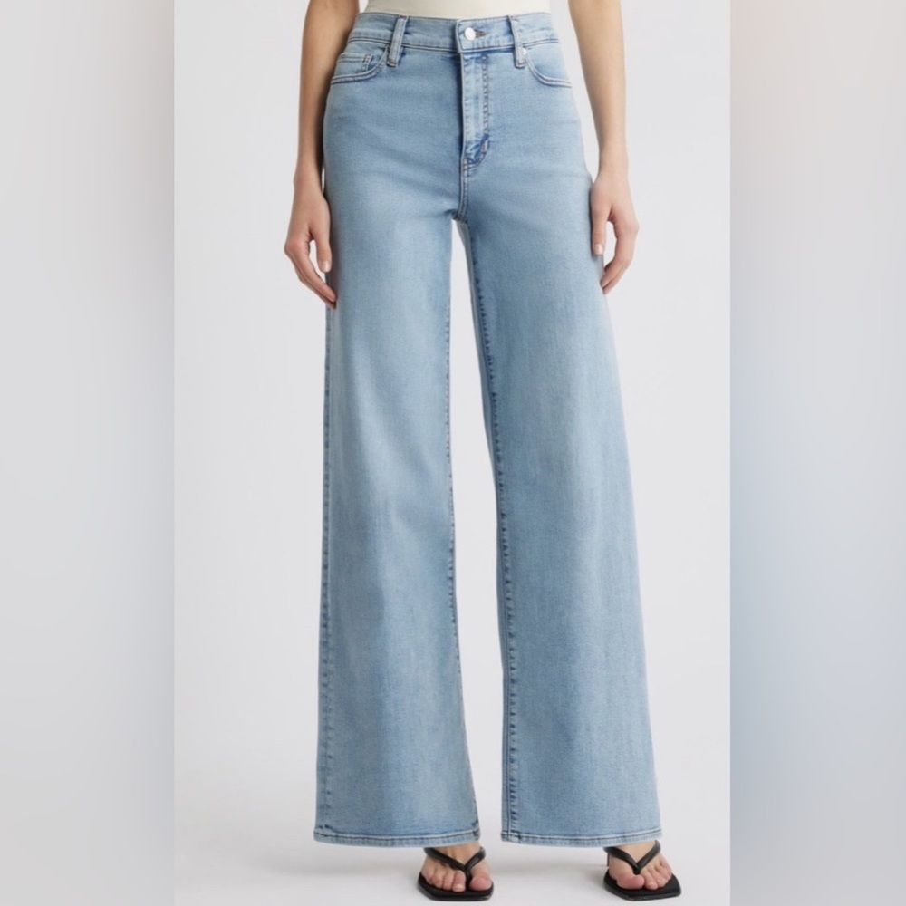 Frame Le Slim Palazzo High Rise Wide Leg Jeans new size 31